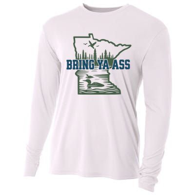 Bring Ya Ass Minnesota Cooling Performance Long Sleeve Crew