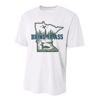 Bring Ya Ass Minnesota Performance Sprint T-Shirt