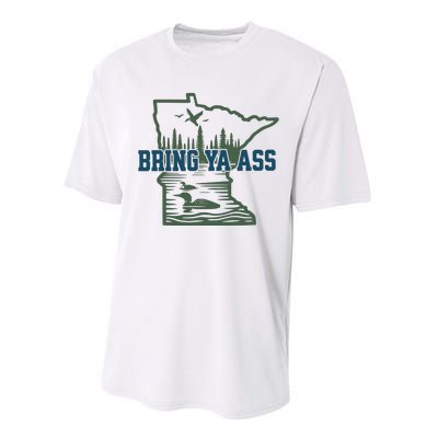 Bring Ya Ass Minnesota Performance Sprint T-Shirt