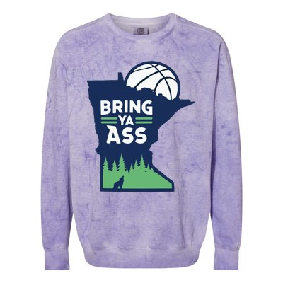 Bring Ya Ass Colorblast Crewneck Sweatshirt