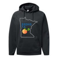 Bring Ya Ass To Mn Performance Fleece Hoodie