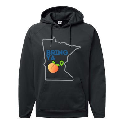 Bring Ya Ass To Mn Performance Fleece Hoodie