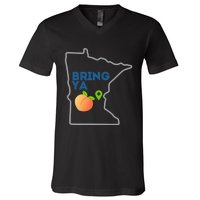 Bring Ya Ass To Mn V-Neck T-Shirt