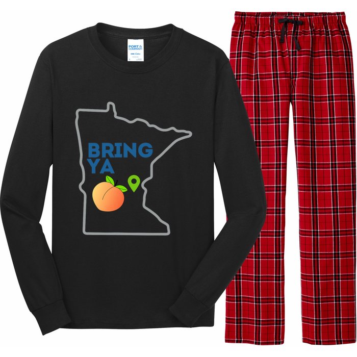 Bring Ya Ass To Mn Long Sleeve Pajama Set