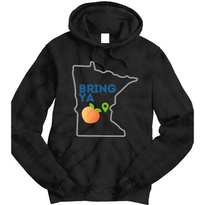 Bring Ya Ass To Mn Tie Dye Hoodie