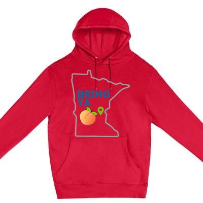 Bring Ya Ass To Mn Premium Pullover Hoodie