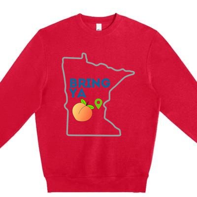 Bring Ya Ass To Mn Premium Crewneck Sweatshirt