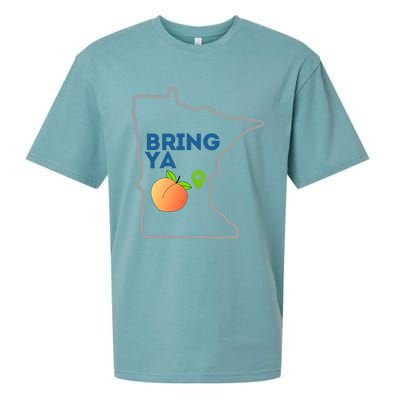 Bring Ya Ass To Mn Sueded Cloud Jersey T-Shirt