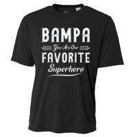 Bampa You Are Our Favorite Superhero Fathers Day Cooling Performance Crew T-Shirt