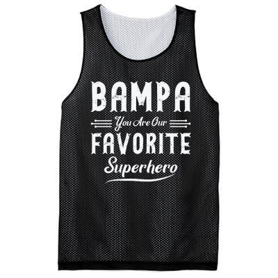 Bampa You Are Our Favorite Superhero Fathers Day Mesh Reversible Basketball Jersey Tank