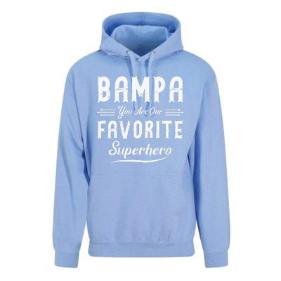 Bampa You Are Our Favorite Superhero Fathers Day Unisex Surf Hoodie