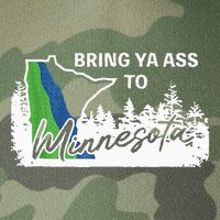 Bring Ya Ass To Minnesota Funny Minnesota Anthony Legacy Tie Dye Trucker Hat
