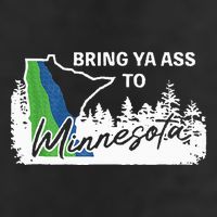 Bring Ya Ass To Minnesota Funny Minnesota Anthony 15oz Campfire Ceramic Mug