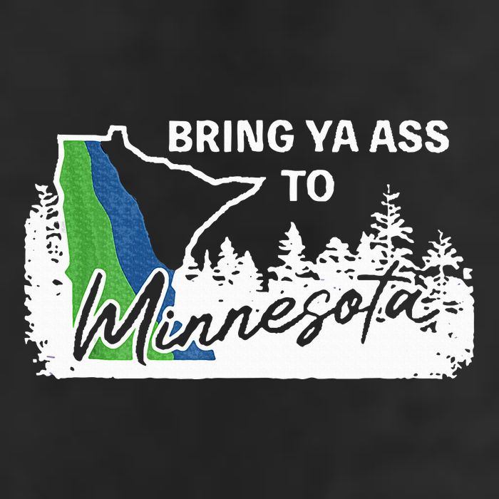 Bring Ya Ass To Minnesota Funny Minnesota Anthony 15oz Campfire Ceramic Mug
