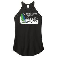 Bring Ya Ass To Minnesota Funny Minnesota Anthony Women’s Perfect Tri Rocker Tank