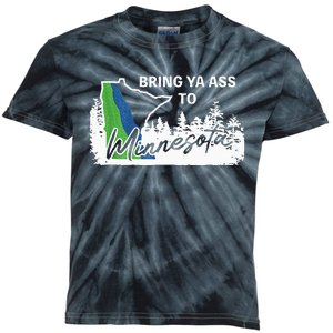 Bring Ya Ass To Minnesota Funny Minnesota Anthony Kids Tie-Dye T-Shirt