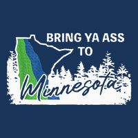 Bring Ya Ass To Minnesota Funny Minnesota Anthony Infant Baby Jersey Bodysuit