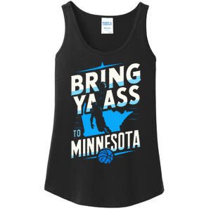 Bring Ya Ass To Minnesota Bring Ya Ass Ladies Essential Tank