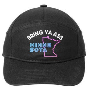 Bring Ya Ass To Minnesota 7-Panel Snapback Hat