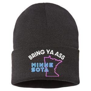 Bring Ya Ass To Minnesota Sustainable Knit Beanie