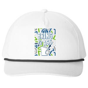 Bring Ya Ass To Minnesota Basketball Sports Fan Snapback Five-Panel Rope Hat