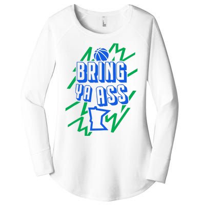 Bring Ya Ass To Minnesota Women's Perfect Tri Tunic Long Sleeve Shirt