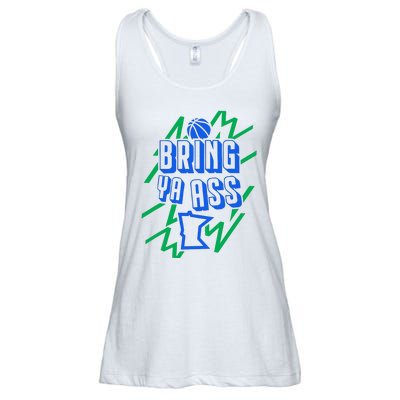 Bring Ya Ass To Minnesota Ladies Essential Flowy Tank