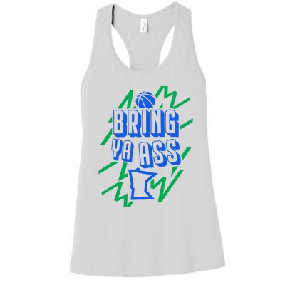 Bring Ya Ass To Minnesota Women's Racerback Tank