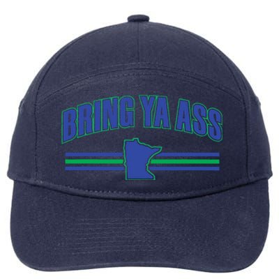 Bring Ya Ass To Minnesota 7-Panel Snapback Hat