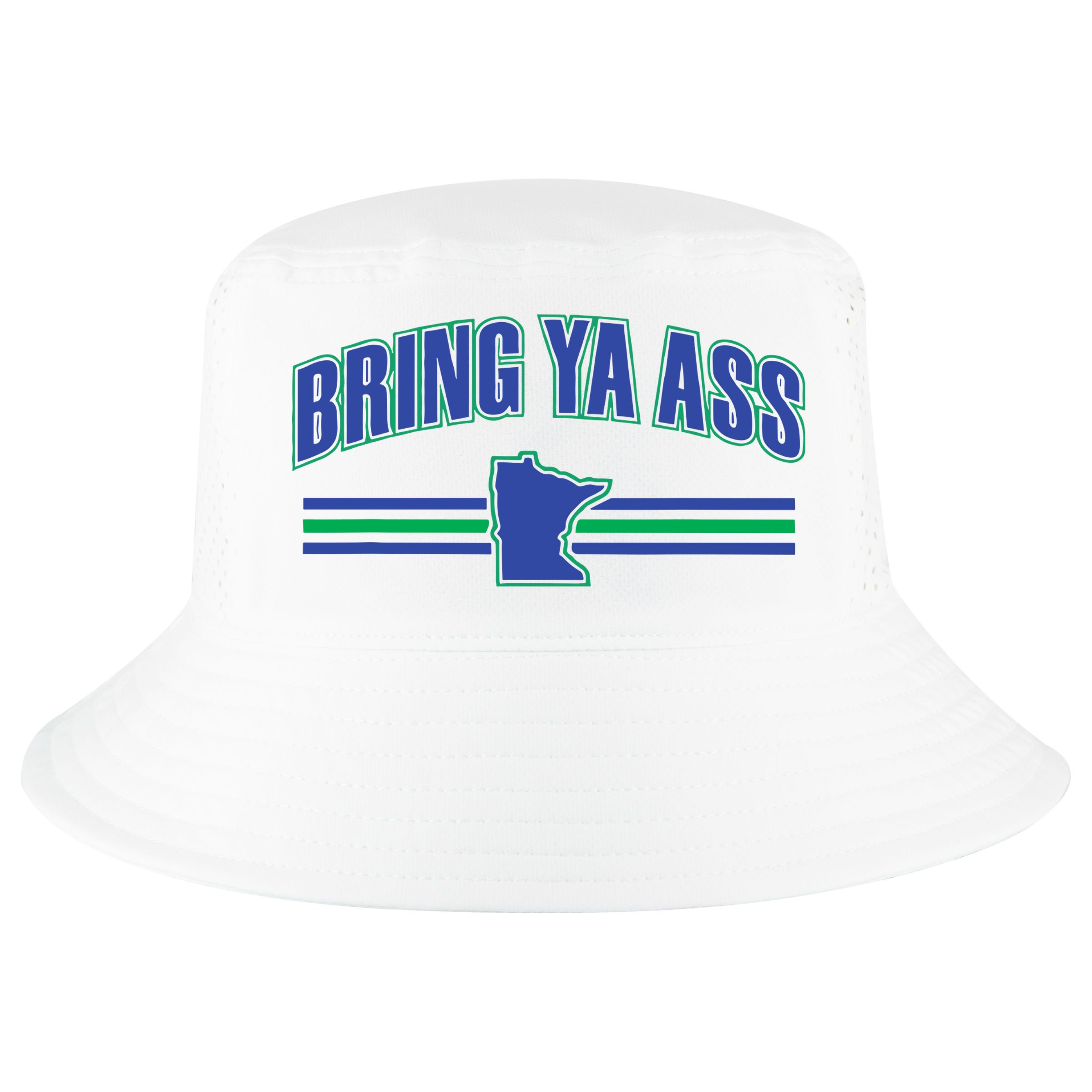 Bring Ya Ass To Minnesota Cool Comfort Performance Bucket Hat