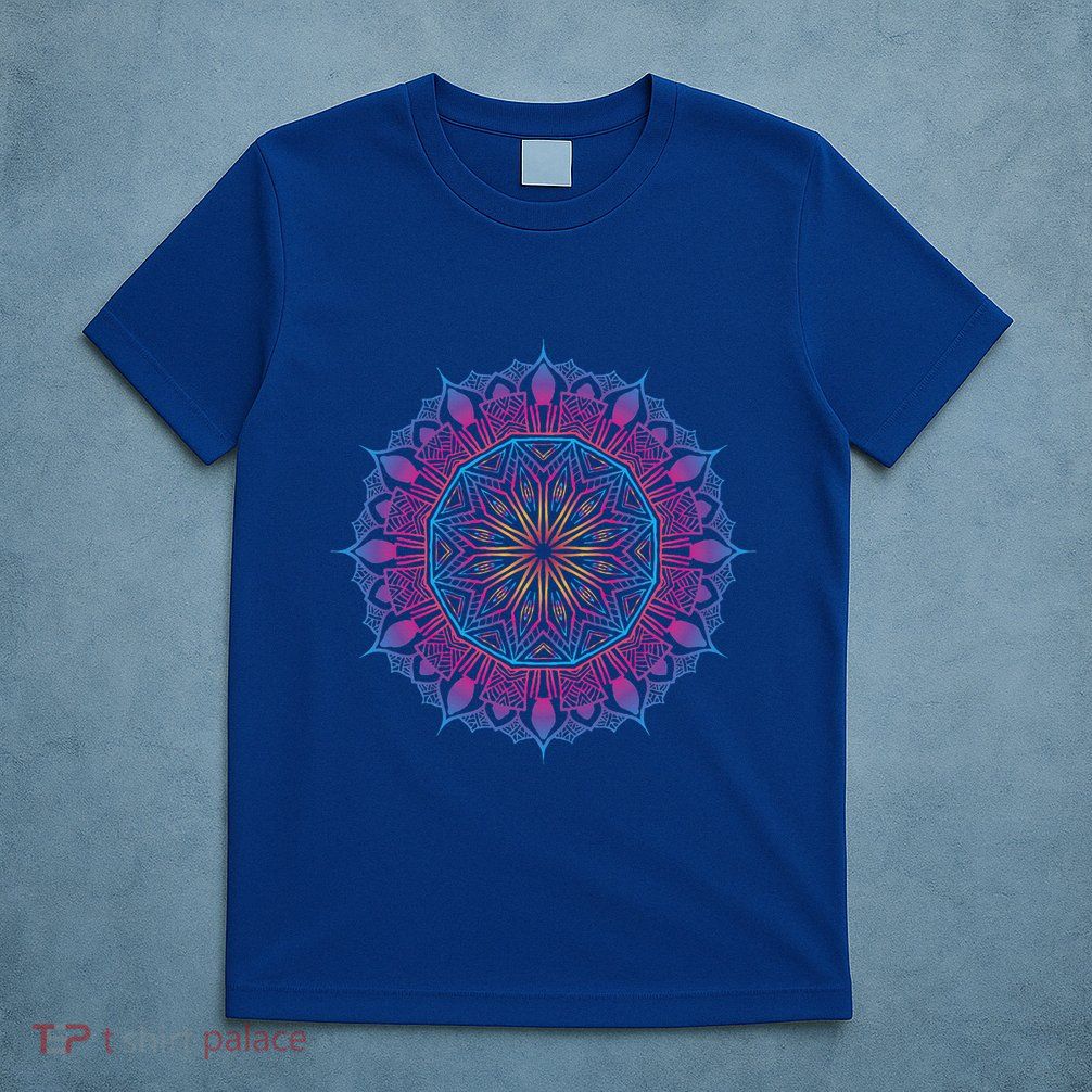 Boho Yoga Art Spiritual Meditation T-Shirt