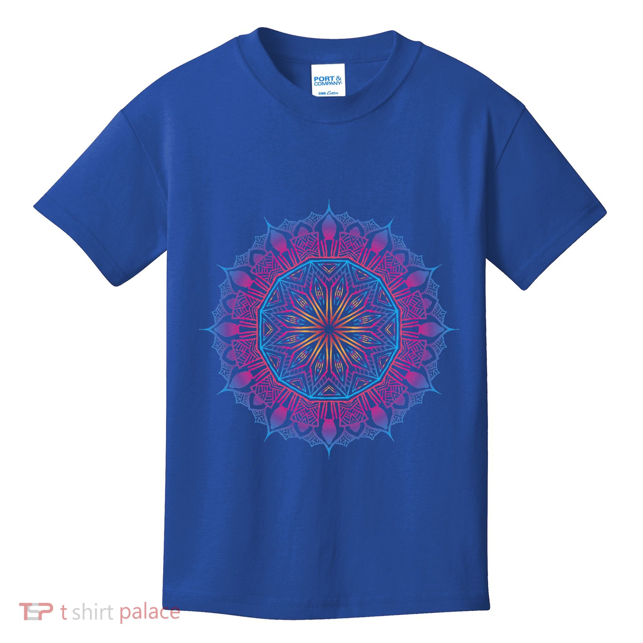 Boho Yoga Art Spiritual Meditation Kids T-Shirt