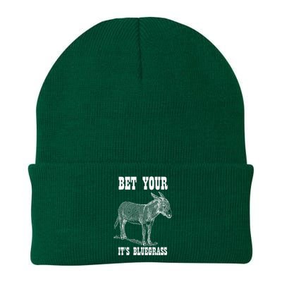 Bet Your Ass ItS Bluegrass Music Knit Cap Winter Beanie