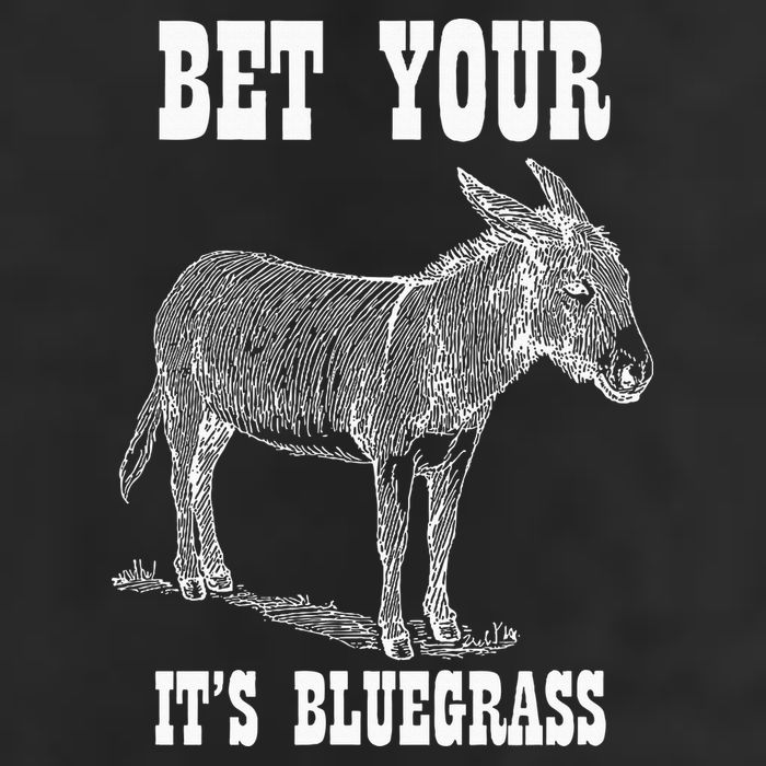 Bet Your Ass ItS Bluegrass Music 7 Panel Mesh Trucker Snapback Hat