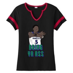 Bring Ya Ass Ladies Halftime Notch Neck Tee