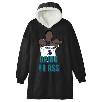 Bring Ya Ass Hooded Wearable Blanket