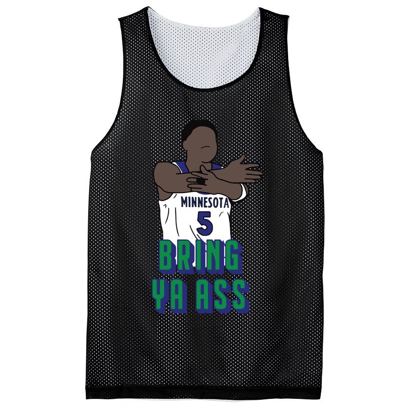 Bring Ya Ass Mesh Reversible Basketball Jersey Tank