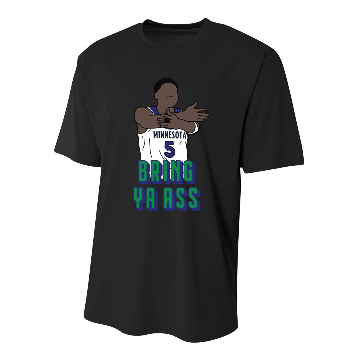 Bring Ya Ass Youth Performance Sprint T-Shirt
