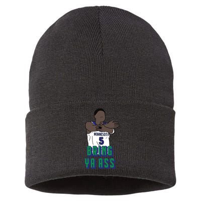 Bring Ya Ass Sustainable Knit Beanie