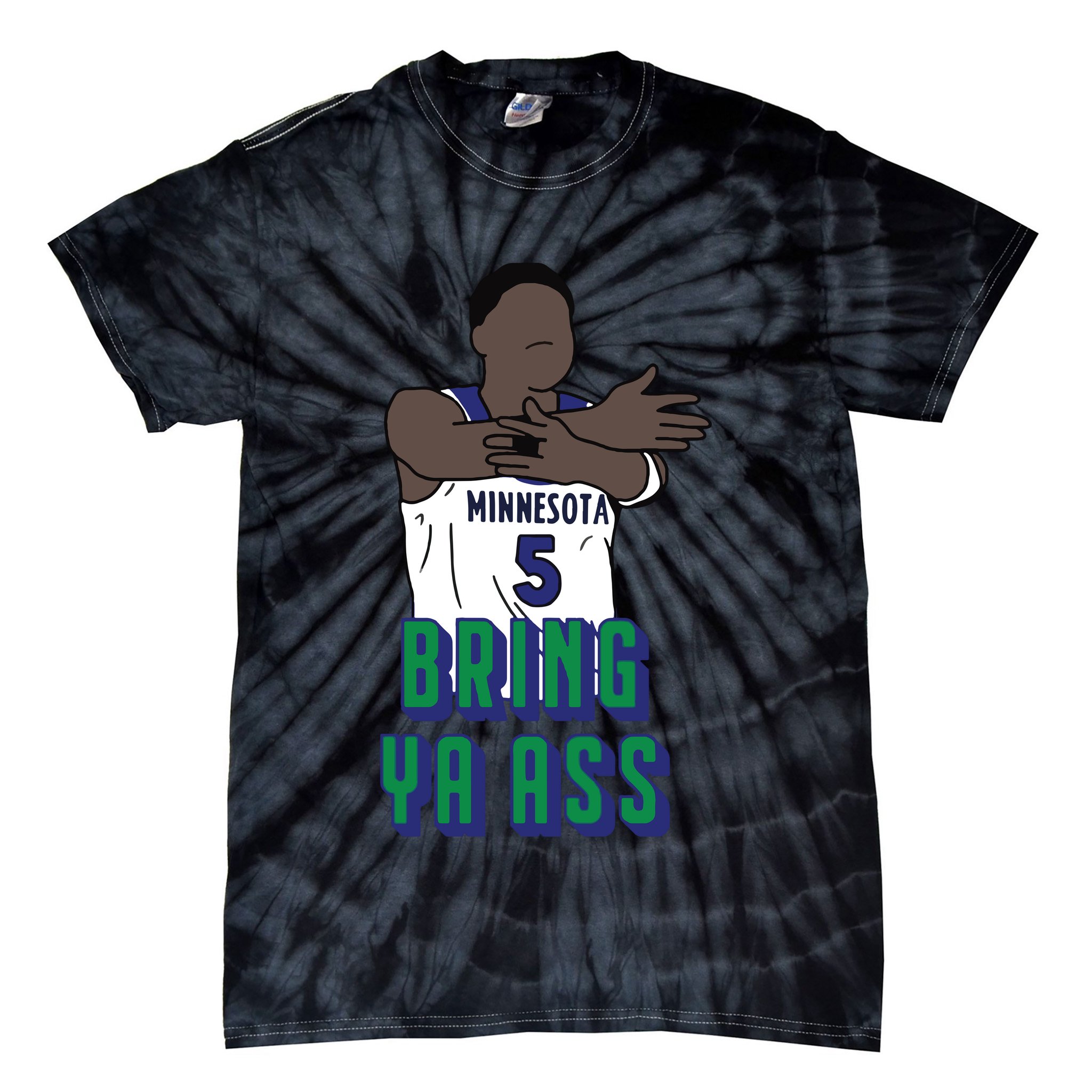 Bring Ya Ass Tie-Dye T-Shirt