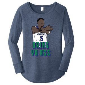 Bring Ya Ass Women's Perfect Tri Tunic Long Sleeve Shirt