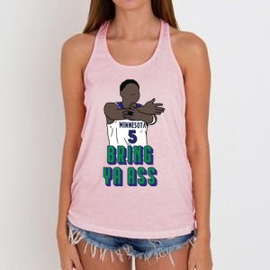 Bring Ya Ass Women's Knotted Racerback Tank