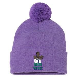 Bring Ya Ass Pom Pom 12in Knit Beanie