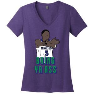 Bring Ya Ass Women's V-Neck T-Shirt