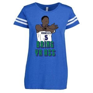 Bring Ya Ass Enza Ladies Jersey Football T-Shirt