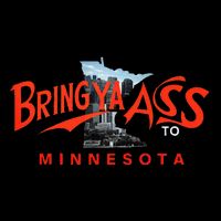 Bring Ya Ass To Minnesota Cropped Pullover Crew