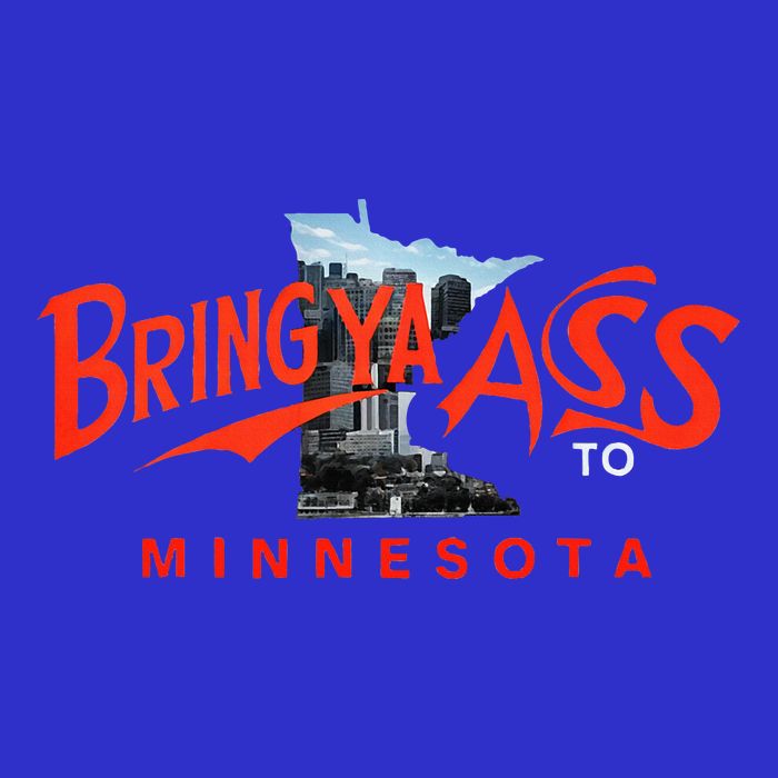 Bring Ya Ass To Minnesota Button