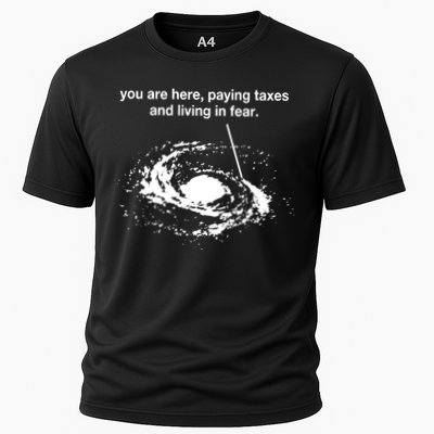 Bricksnpapers You Are Here Paying Taxes And Living In Fear Performance Shirt