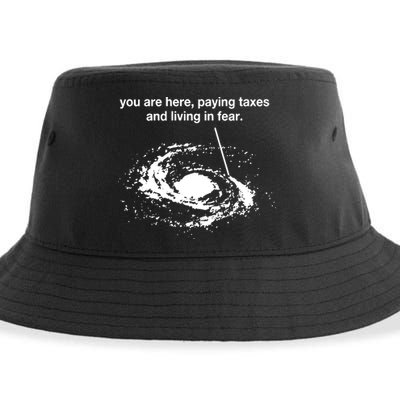 Bricksnpapers You Are Here Paying Taxes And Living In Fear Sustainable Bucket Hat