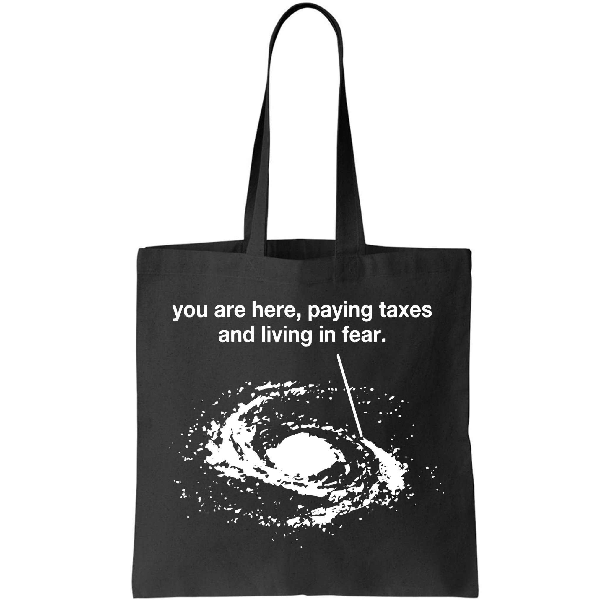 Bricksnpapers You Are Here Paying Taxes And Living In Fear Bag